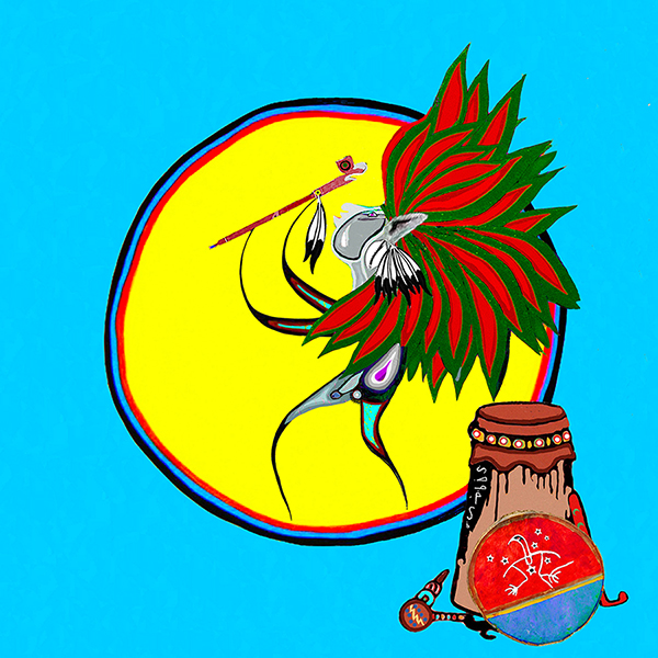 Magic Dance of the Bagwajiwinini art print